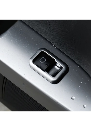 Cloudstore Mercedes Benz A B C E Cla Glk Gl Ml W176 W246 W204 W212 W218 X204 İçin Gümüş Chrome Abs Pencere Kilidi Paneli Kapağı