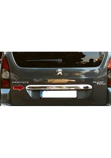 Peugeot Partner Tepee 2008 Sonrası Bagaj Çıtası Krom P.çelik