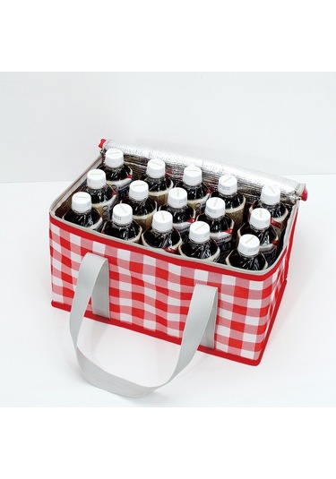 Açık Piknik Çantası Kalınlaşmış Alüminyum Film 600d Oxford Kumaş Yalıtım Yiyecek İçecek Saklama Çantası 001