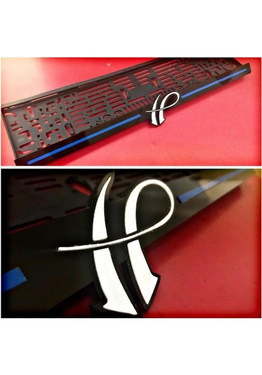 Appcity 3 Boyutlu Isimli Lazer Kesim Plakalik (3D Çıkıntılı) 325499128