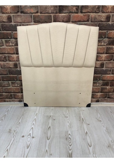 Emba Mobilya Papatya Çift Kişilik Baza Başlığı Ekru 140 CM