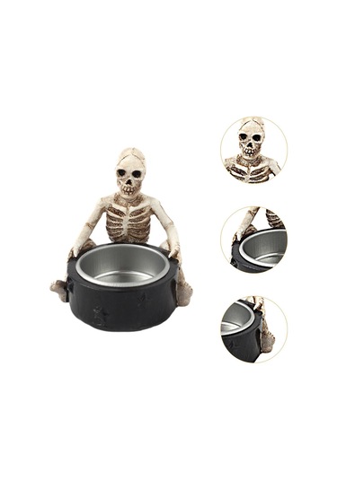 Suntek Cadılar Bayramı Mumluk Pratik 6,8-cm-x-6,6-cm-x-7-cm