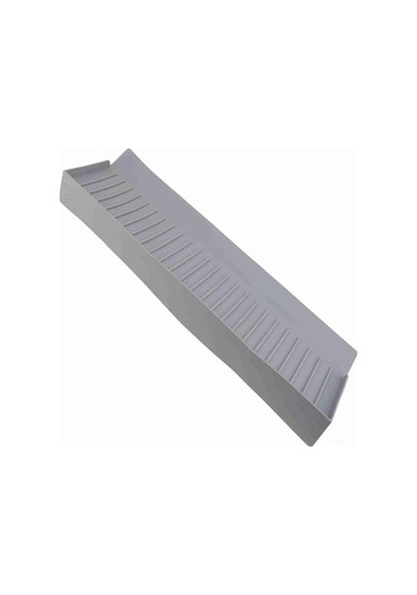 Besthome1 Silikon Lavabo Kenar Koruyucu, Ölçeklenebilir 3.7-6 İnç, Su Akışı İçin 5 Derece Eğim, Kaymazsız Dokulu, Mermer Ve Kuv Gri