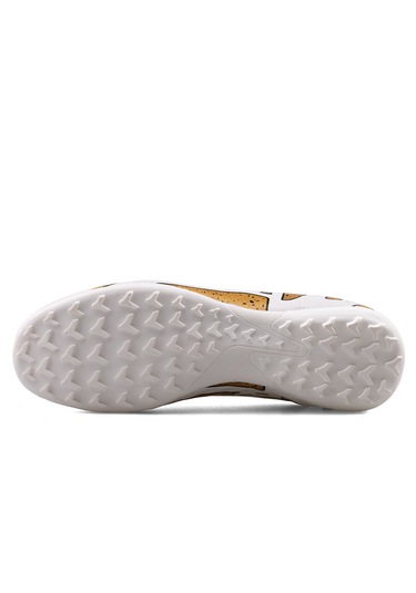 Dugana Valcor Air Genç Halı Saha Futbol Ayakkabı Beyaz Gold Beyaz Gold