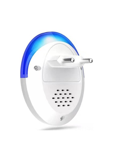 Padalink Abs Malzeme Evcil Hayvan Kovucu, 25-85khz Frekanslı 80-120m² Etki Alanı, Avrupa Tipi Plug Beyaz