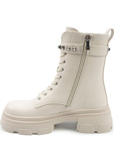 Lumberjack Manoın 5pr 102030965 Kadın Bot Kırıkbeyaz 36-40 Beyaz