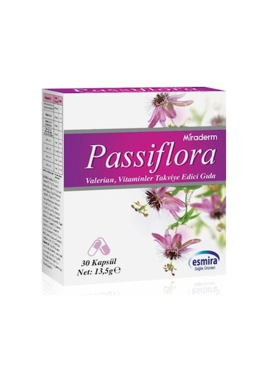 Miraderm Passiflora 30 Kapsül