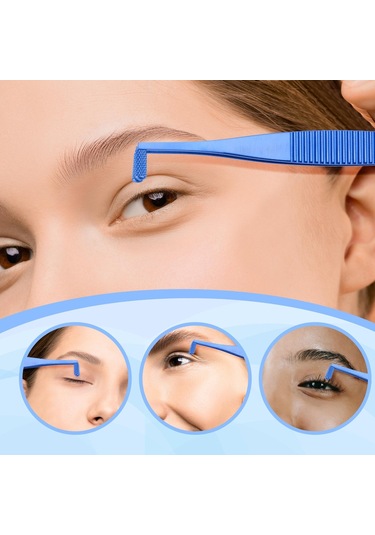 Suntek 1 Adet Paslanmaz Çelik Meibomian Bezi Forseps Çift Göz