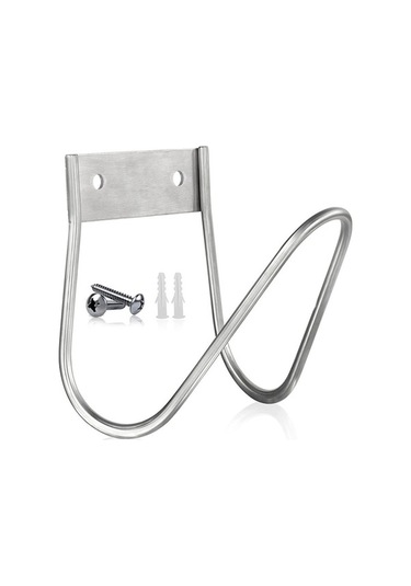 Pazly Paslanmaz Çelik Bahçe Hortum Organizatörü - Duvar Montajlı, 6.3x7x6.3 İnç, Ağır Hizmet, Patio Ve Garaj İçin