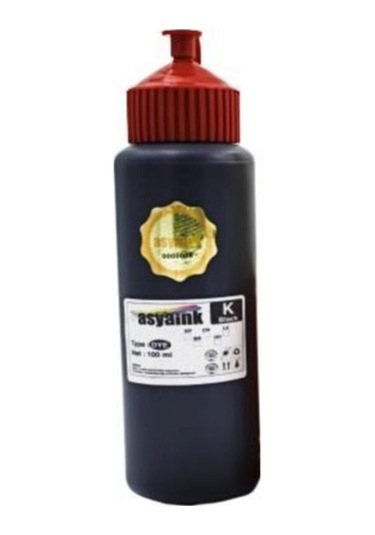 Asyaink Canon Uyumlu, Kartuş Dolum Mürekkebi - 500 Ml Siyah