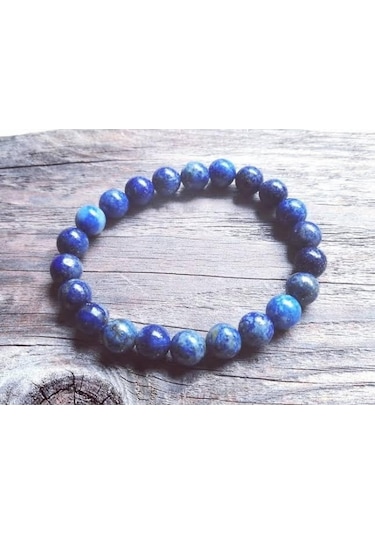 Lapis Lazuli Doğal Taş Bileklik Çok Renkli