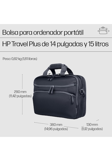 Hp 14 Travel Plus 15lt Laptop Çantasi Graphite Blue A2ce2aa Çok Renkli