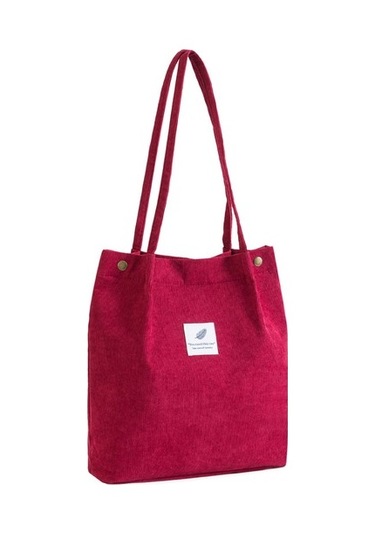 Szypzstore Kanvas Çanta, Sınıf Kanvas Çanta, Omuz Çantası, Kampüs Çapraz Askılı Çanta Kz821v Kırmızı