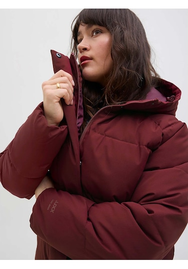 Jack & Jones Global Kadın Bordo Mont 12283784-cab Bordo