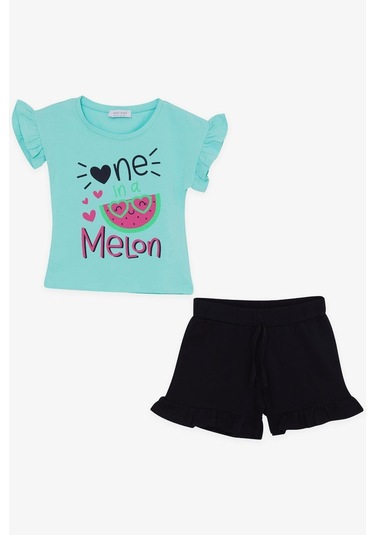 Macawı Kız Çocuk Şortlu Takım Sevimli Gözlüklü Kavun Baskılı 3-7 Yaş, Su Yeşili Su Yeşili Macawı Kız Çocuk Şortlu Takım Sevimli Gözlüklü Kavun Baskılı 3-7 Yaş, Su Yeşili Su Yeşili