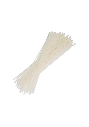 30 Cm 3.6 Mm Kablo Bağı Beyaz 100lü Paket