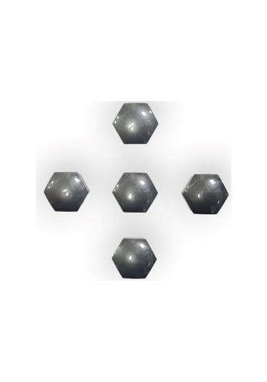 Skoda Fabia 2022-2026 Tekerlek Bijon Kapağı Gri 5 Adet 1z0601173