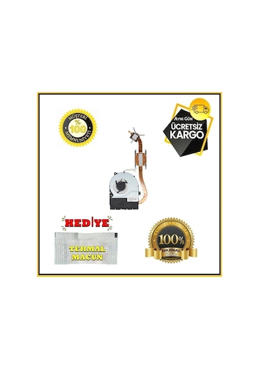 Asus X550L Serisi Cpu Heatsink Soğutucu Fan 13N0 Q8A0101