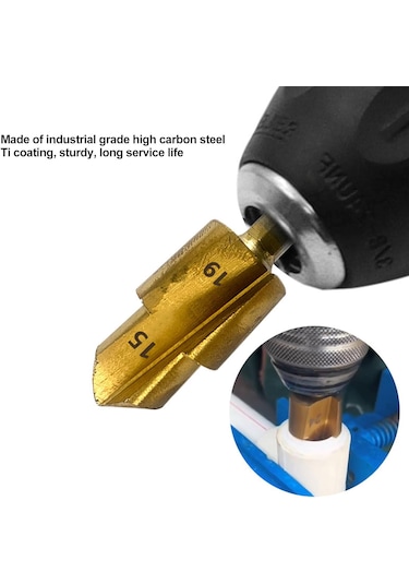 Matkap Ucu Set 3 Lü Pprc Tamir Seri Plastik Boru Tamir Delme Seti