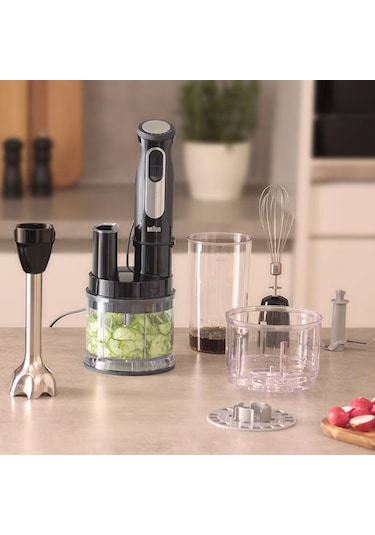 Braun MultiQuick 5 Pro MQ55755MBK 1000 W Blender Seti