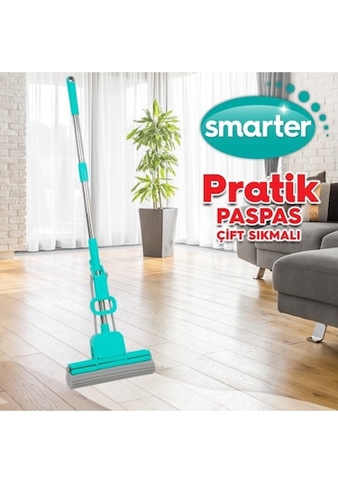 Smarter Pratik Paspas Çift Sıkmalı + Pratik Kova