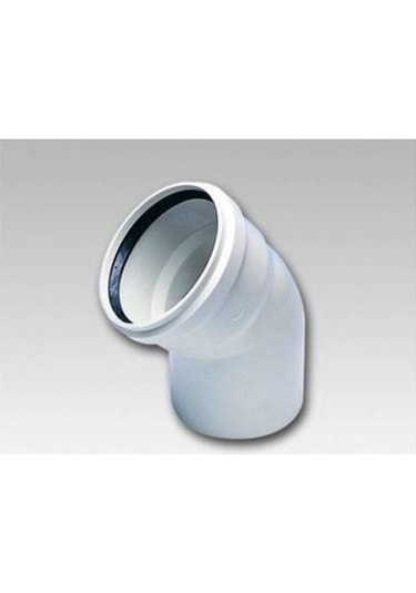 Kalde Pvc Atık Su Borusu 3,2 Mm 70 Lik 45 Derece Dirsek