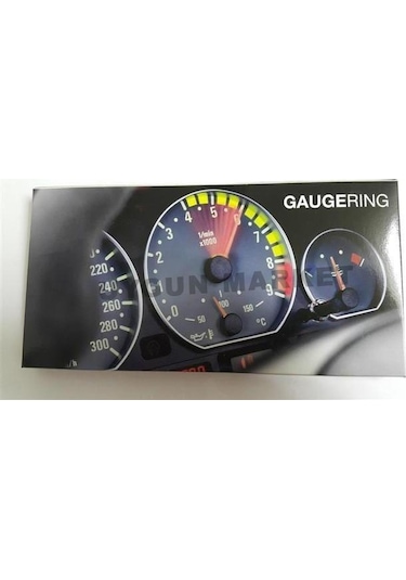 E36 Bmw Krom Gösterge Halkası Bmw 3 Seri E36 Krom Kadran Çerçeves