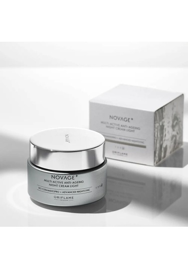 Novage+ Multi-active Yaşlanma Karşıtı Gece Kremi Light