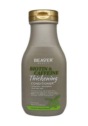 Beaver Biotin And Caffeine Thickening Conditioner 350 Ml