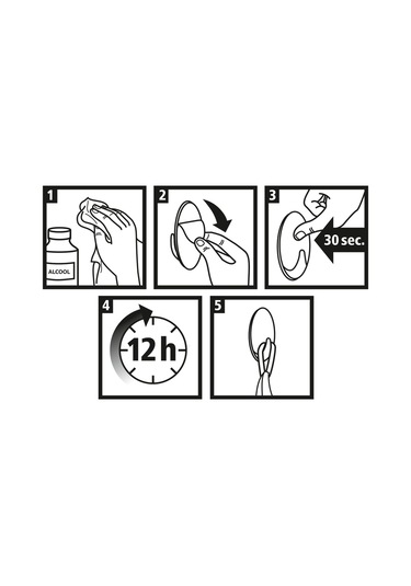 Permanent Askı Plastik Büyük Oval Beyaz 2 Adet X 3 Paket Toplam 6 Askı Diğer