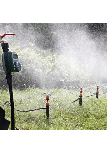 Geeksen Bahçe Sulama Zamanlayıcısı - Akıllı Su Tasarrufu Sağlayan, Avrupa Standartlarına Uygun, Dayanıklı Abs Malzeme