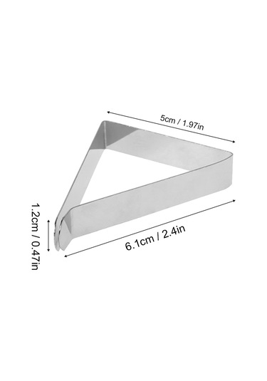 Xiyyadms Paslanmaz Çelik 6'lı Masa Örtüsü Kıskacı - Dış Mekan, Restoran, Piknik İçin Pratik Tutucu Diğer