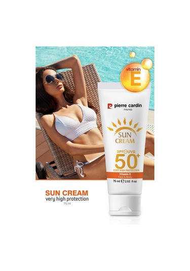 Pierre Cardin Koruyucu Güneş Kremi 50+ SPF Çok Yüksek Koruma 75 ML