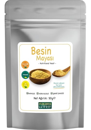 Makarna Lütfen! Besin Mayası 50 Gram