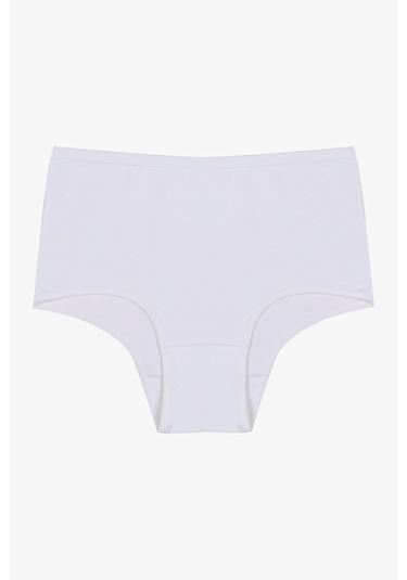 Kadın 5'li Likralı Ekstra Yüksek Bel Külot Ko5305ktl Ekru