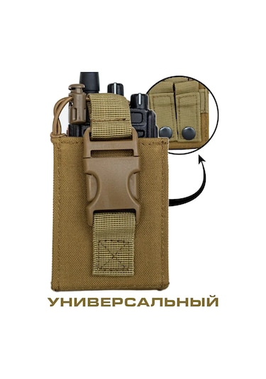 Megalavka Baofeng, Retevis, Kenwood İçin Taktik Telsiz Çantası Kılıfı 143251859