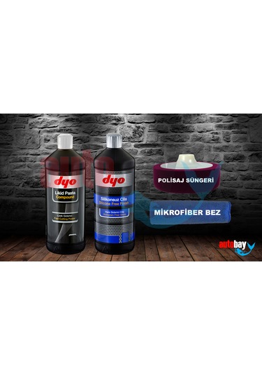 Dyo Boya Koruma Seti 500 ML 3 Araçlık