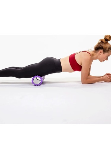 Avessa Povit Black Kısa Foam Roller Köpük Rulo Egzersiz Aleti 33