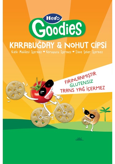 Hero Goodies Pizza Sağlıklı Cips 30g X8