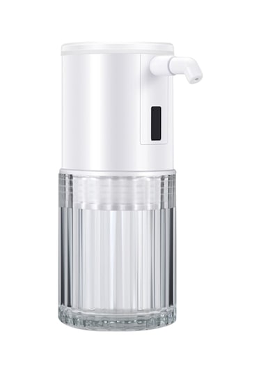 Xiaaokeji Otomatik Sabunluk, 350ml Temassız Şarj Edilebilir Sabunluk Beyaz