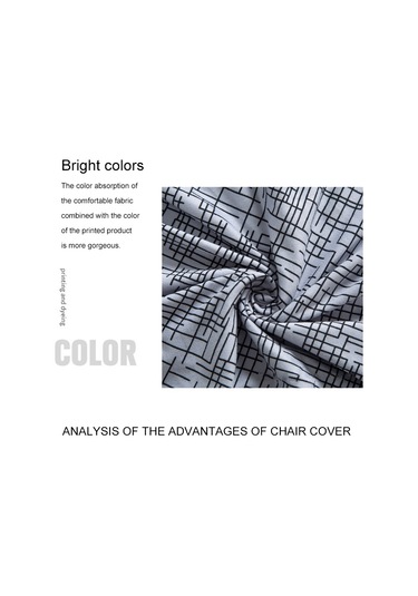 Sones Elastik Her Şey Dahil Tek Yarım Daire Baskılı Kanepe Kılıfı Kentsel Yaşam