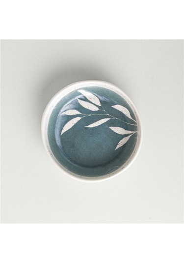 Linens Daphne Seramik 16 Cm Kase Yeşil Yeşil