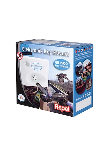 Repel EB1500 Sonic Ultrasonic Kuş Kovucu 1500 M2