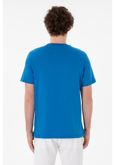 U.S. Polo Assn. Erkek Regular Fit Bisiklet Yaka Kobalt Mavi Basic Tişört 50305928-VR077 U.S. Polo Assn. Erkek Regular Fit Bisiklet Yaka Kobalt Mavi Basic Tişört 50305928-VR077