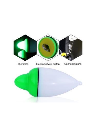 Sougayilang 5-20g Balıkçılık Eva Balık Şamandıra Şamandıra Işık Olta Takımı Aksesuarı Şamandıra Aracı 20g