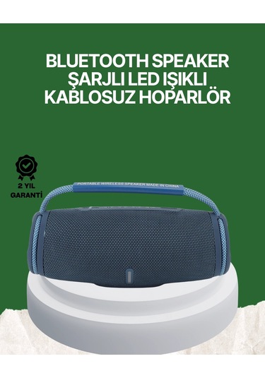 Net Stereo Ses Sunan Ipx5 Su Geçirmez Bluetooth Hoparlör
