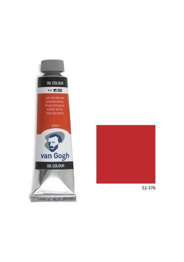 Talens Van Gogh Yağlı Boya 40 ML Seri 2 378 Transp.Ox.Red