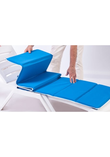 Katlanır Şezlong Minderi (Çanta Hediyeli)