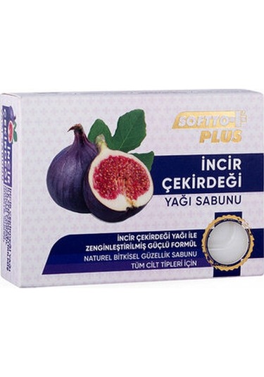 Softto Plus İncir Çekirdeği Yağı Sabunu 150 Gr