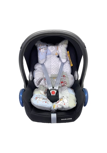 Ezh P1010 Puset ve Oto Koltuğu Minderi Gri-Yeşil